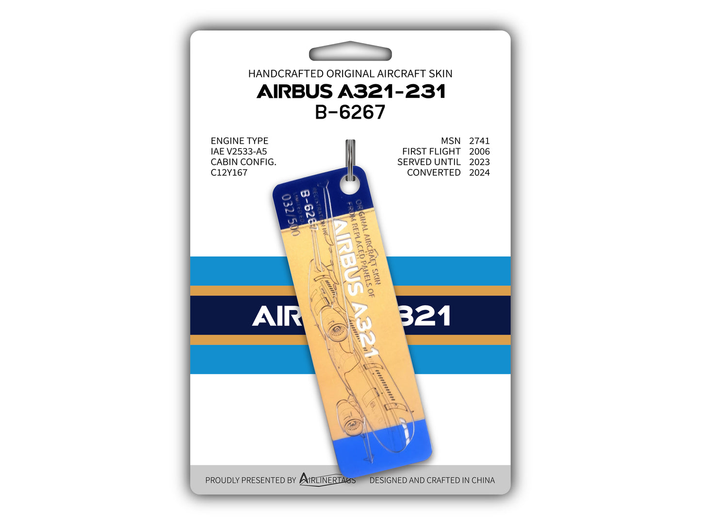 Airbus A321-200 ex-B-6267