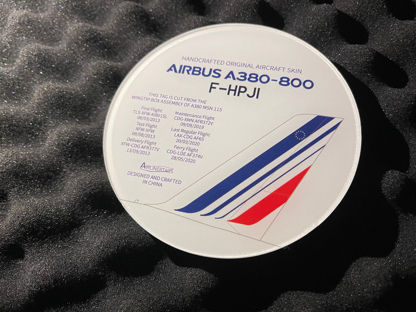 Rounded Display - Airbus A380-800 ex-F-HPJI