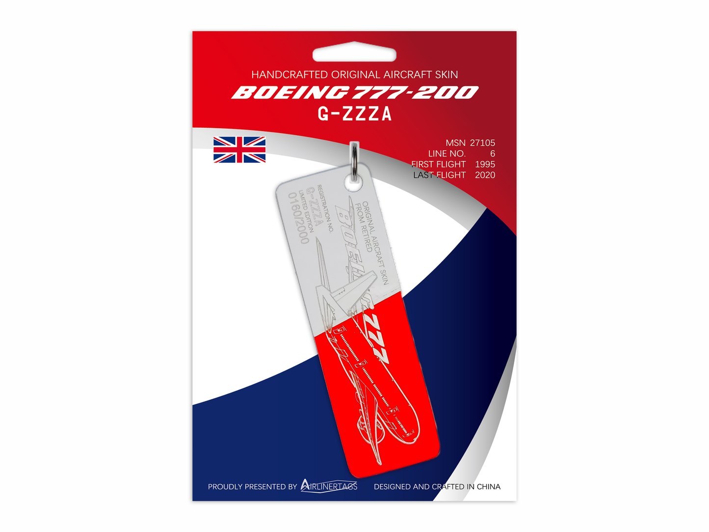 Boeing 777-200 ex-G-ZZZA