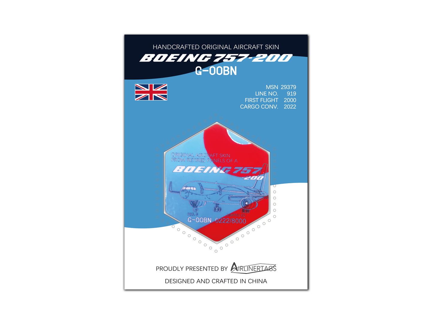 Boeing 757-200 ex-G-OOBN