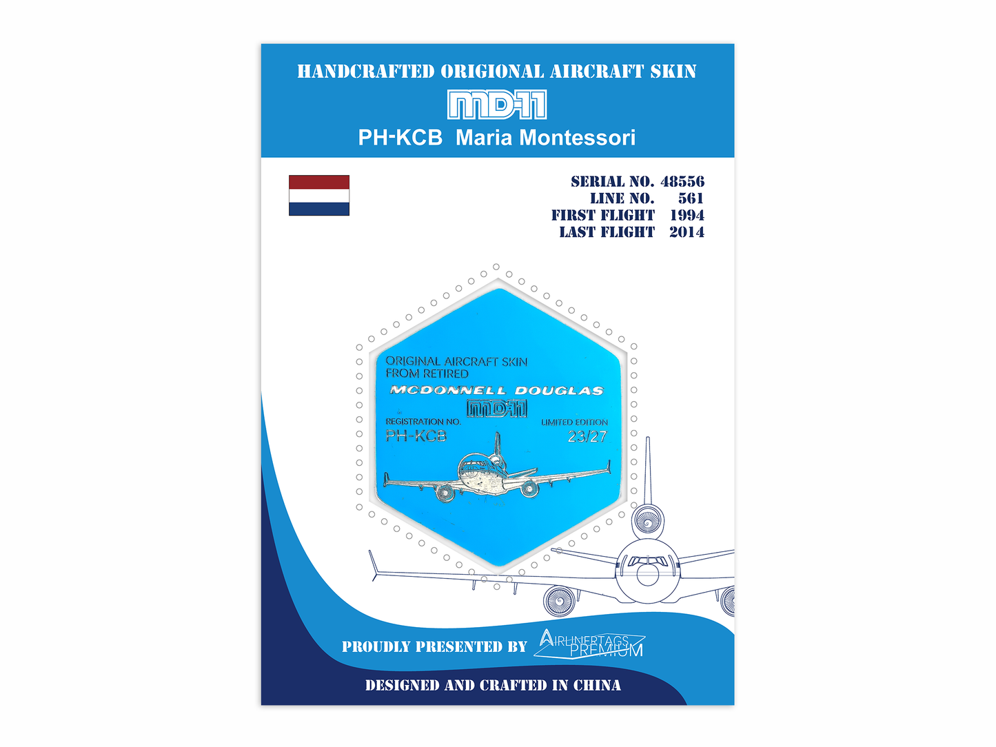 Mcdonnell Douglas MD-11 ex-PH-KCB