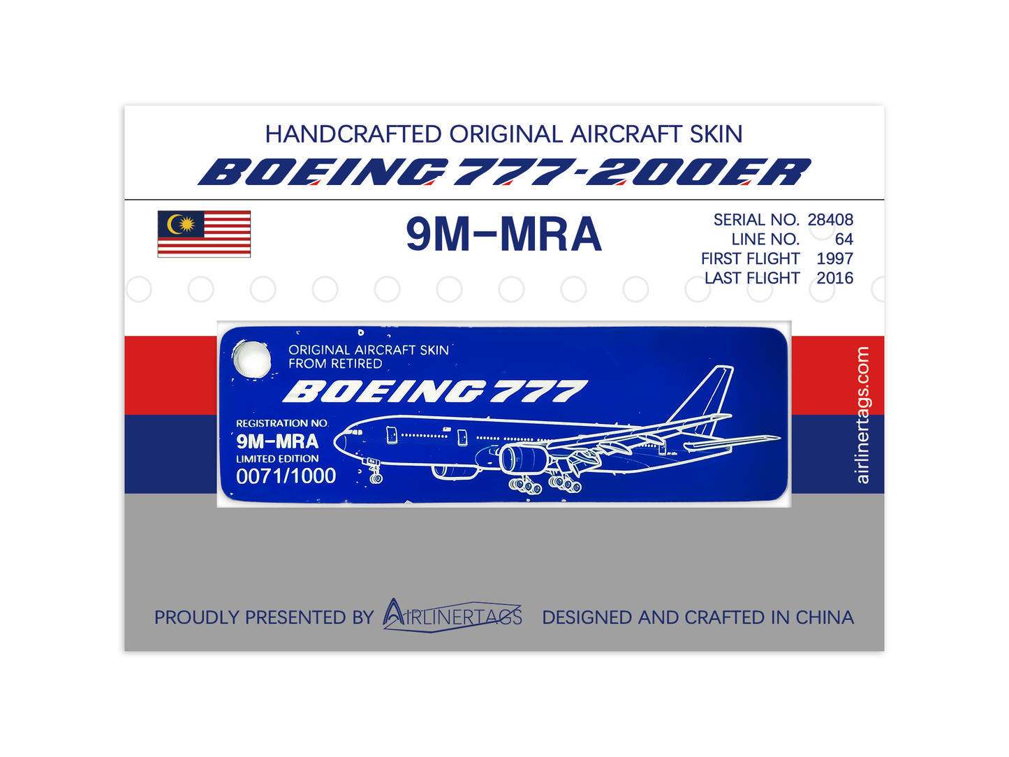 Boeing 777-200ER ex-9M-MRA