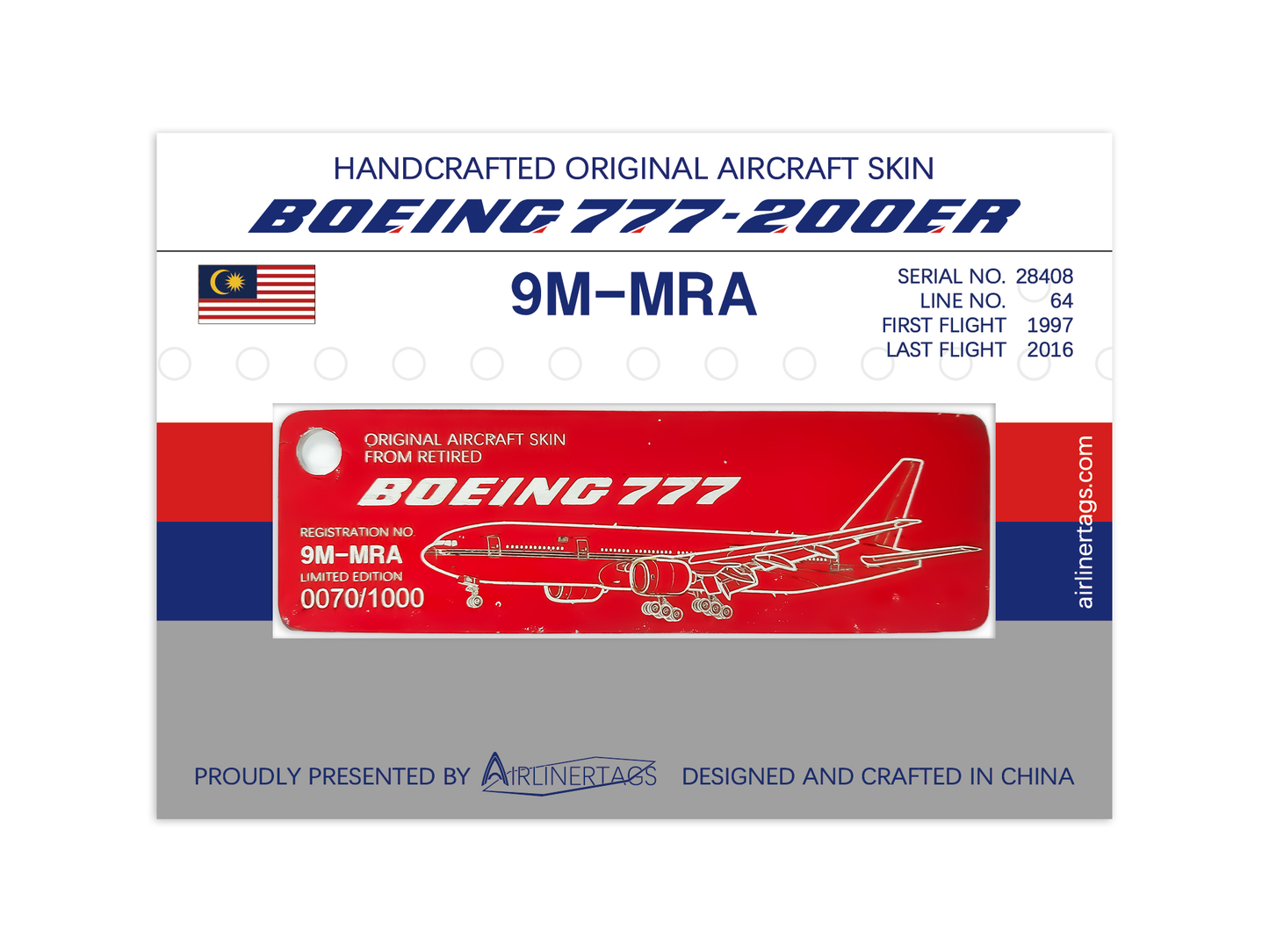 Boeing 777-200ER ex-9M-MRA