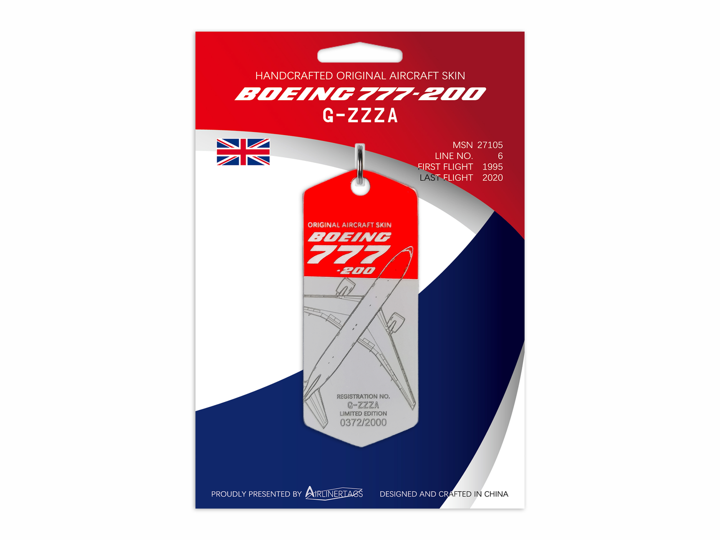 Boeing 777-200 ex-G-ZZZA