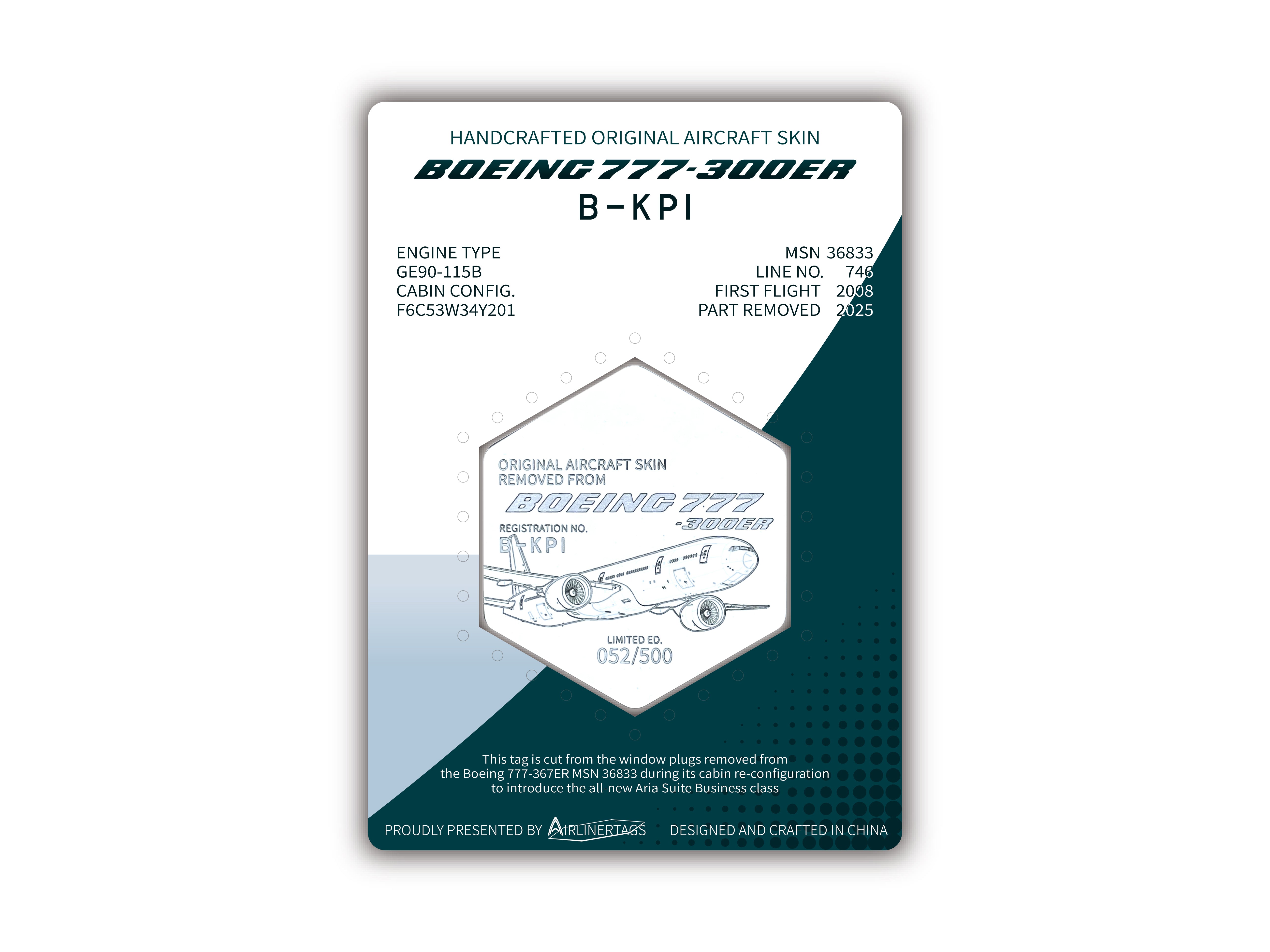 Hexagonal Tags – Airlinertags