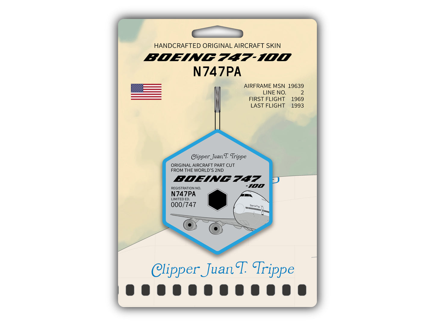 (Preorder) Boeing 747-100 ex-N747PA