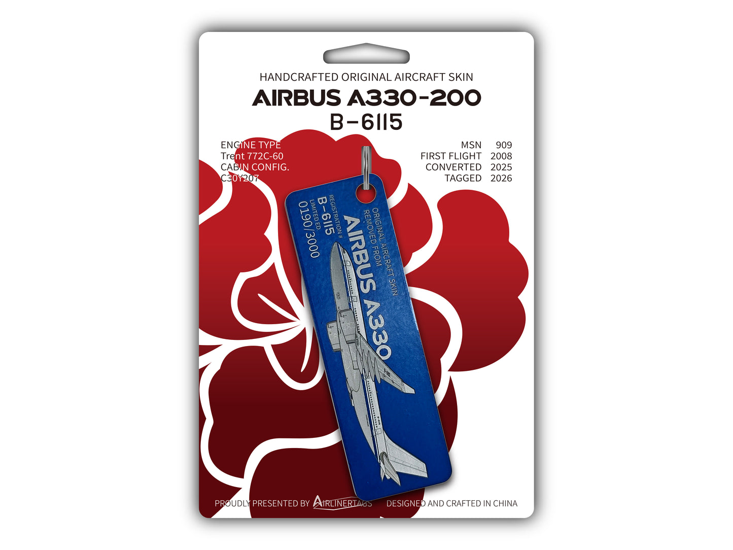 Airbus A330-200 B-6115