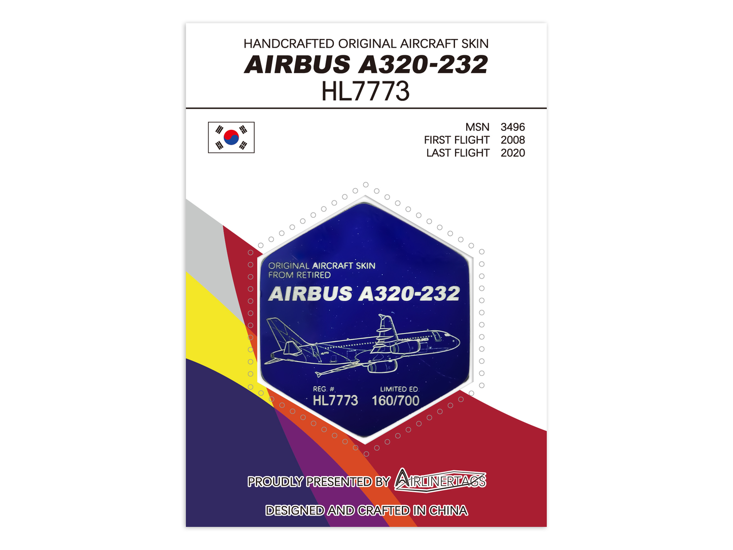 Airbus A320-232 ex-HL7773