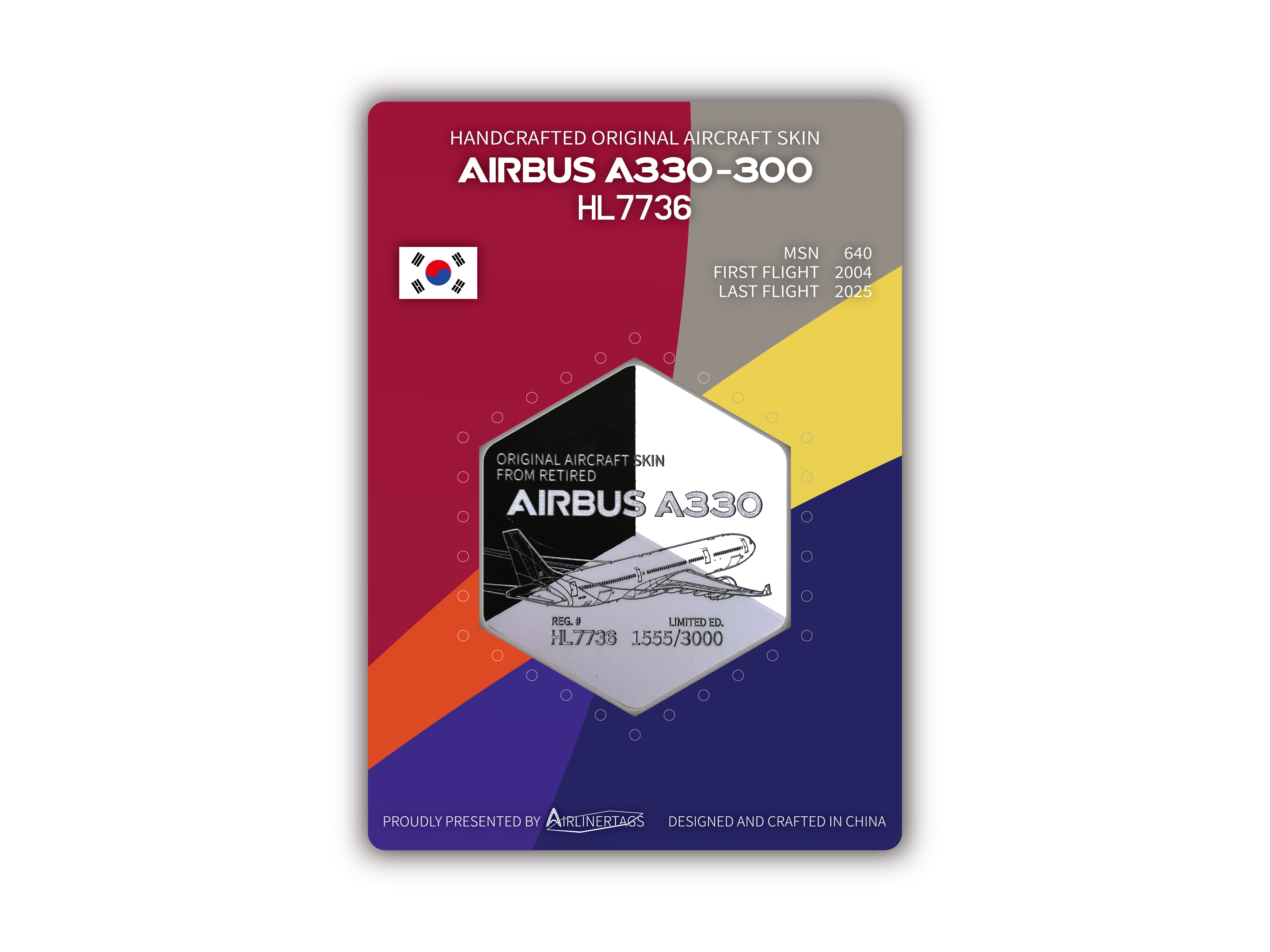 Airbus A330-300 ex-HL7736 --- Airlinertags