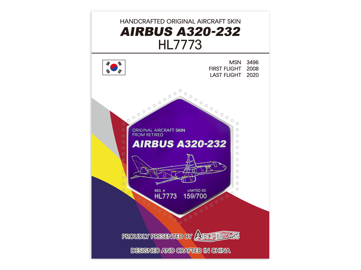 Airbus A320-232 ex-HL7773 --- Airlinertags Airbus A320-232 ex-HL7773 --- Airlinertags