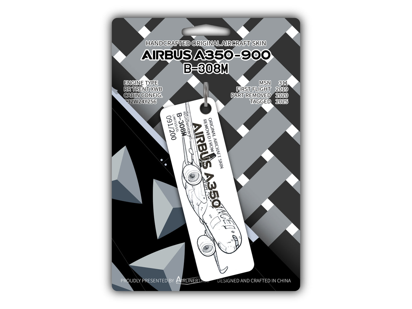 Airbus A350-900 ex-B-308M