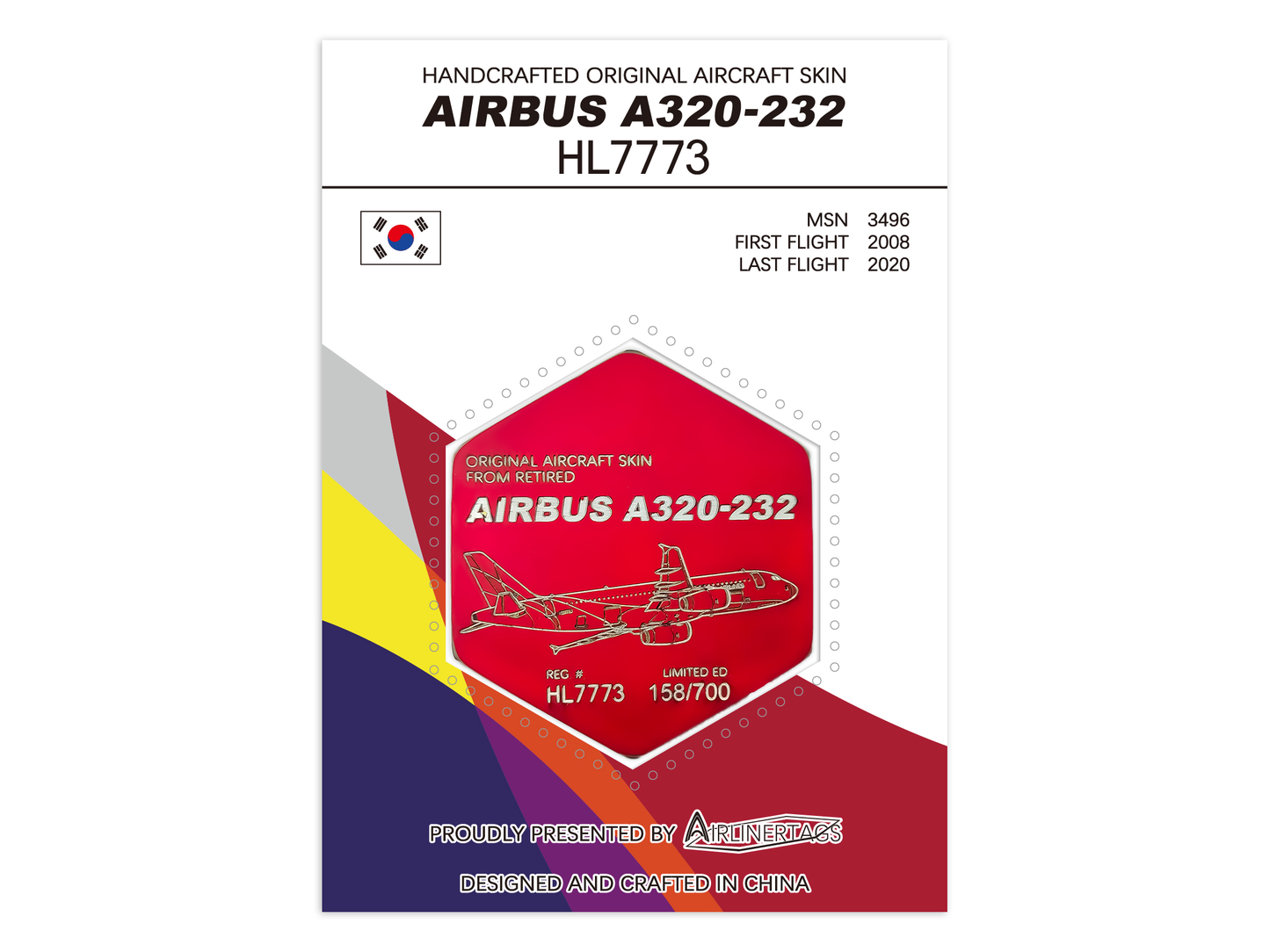 Airbus A320-232 ex-HL7773