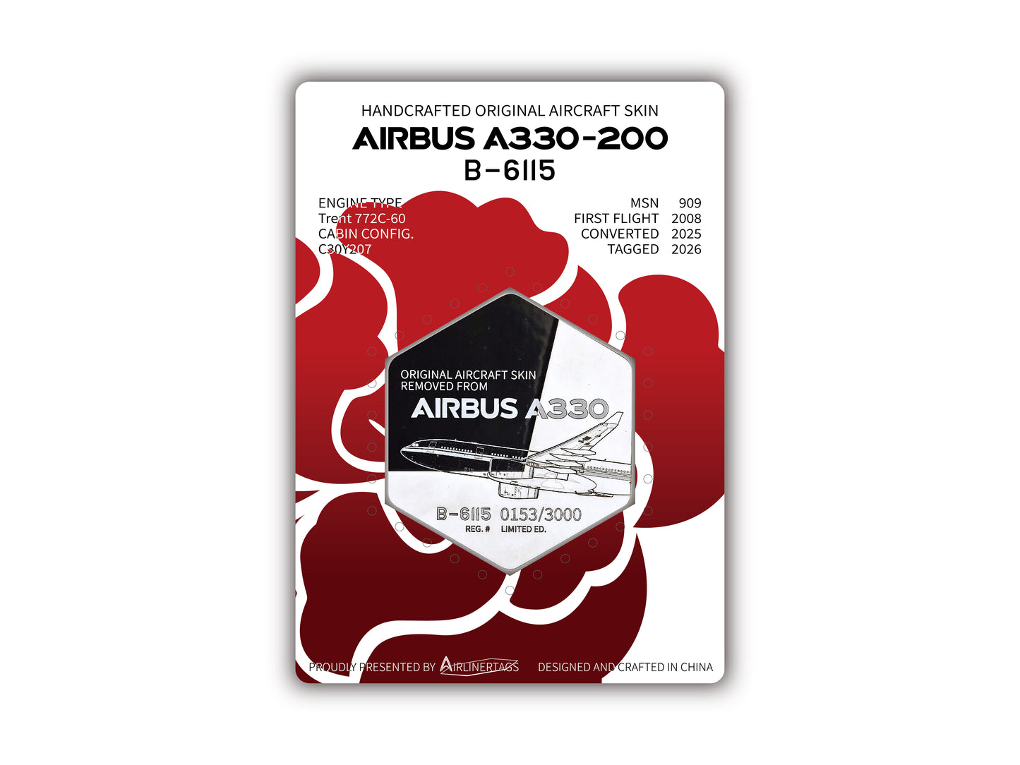 Airbus A330-200 B-6115