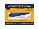 Load image into Gallery viewer, Boeing 747-400M ex-D-ABTH
