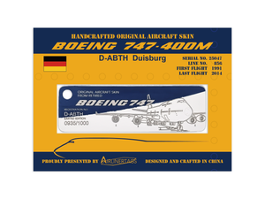 Boeing 747-400M ex-D-ABTH