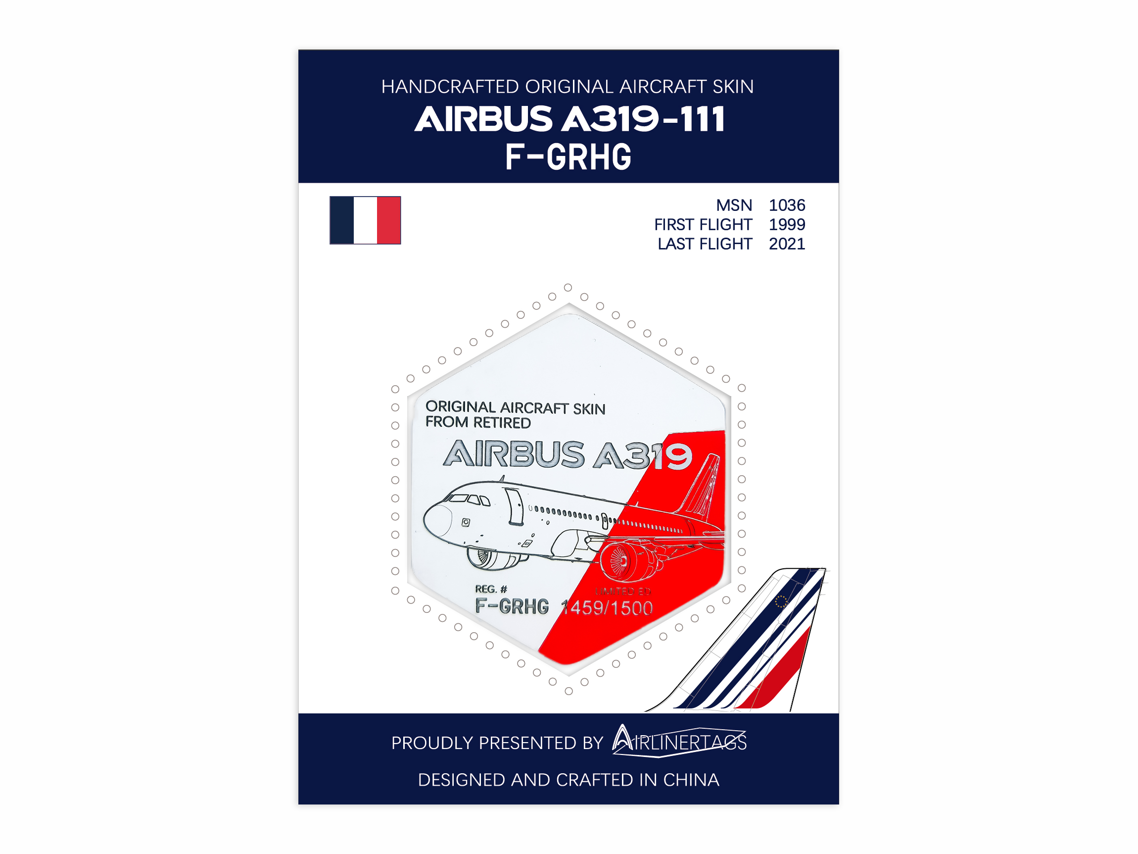Airbus A319-100 ex-F-GRHG #1459