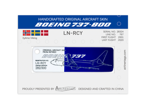 Boeing 737-800 ex-LN-RCY #262