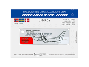 Boeing 737-800 ex-LN-RCY #273