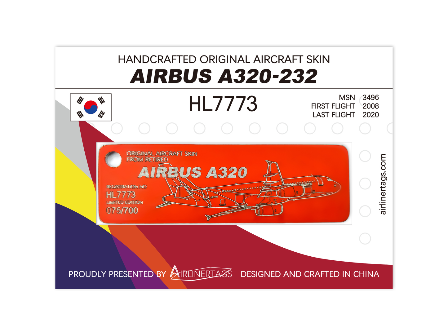 Airbus A320-232 ex-HL7773