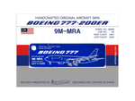 Load image into Gallery viewer, Boeing 777-200ER ex-9M-MRA
