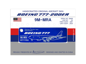 Boeing 777-200ER ex-9M-MRA