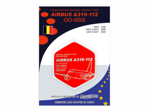 Airbus A319-112 ex-OO-SSG