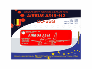Airbus A319-112 ex-OO-SSG