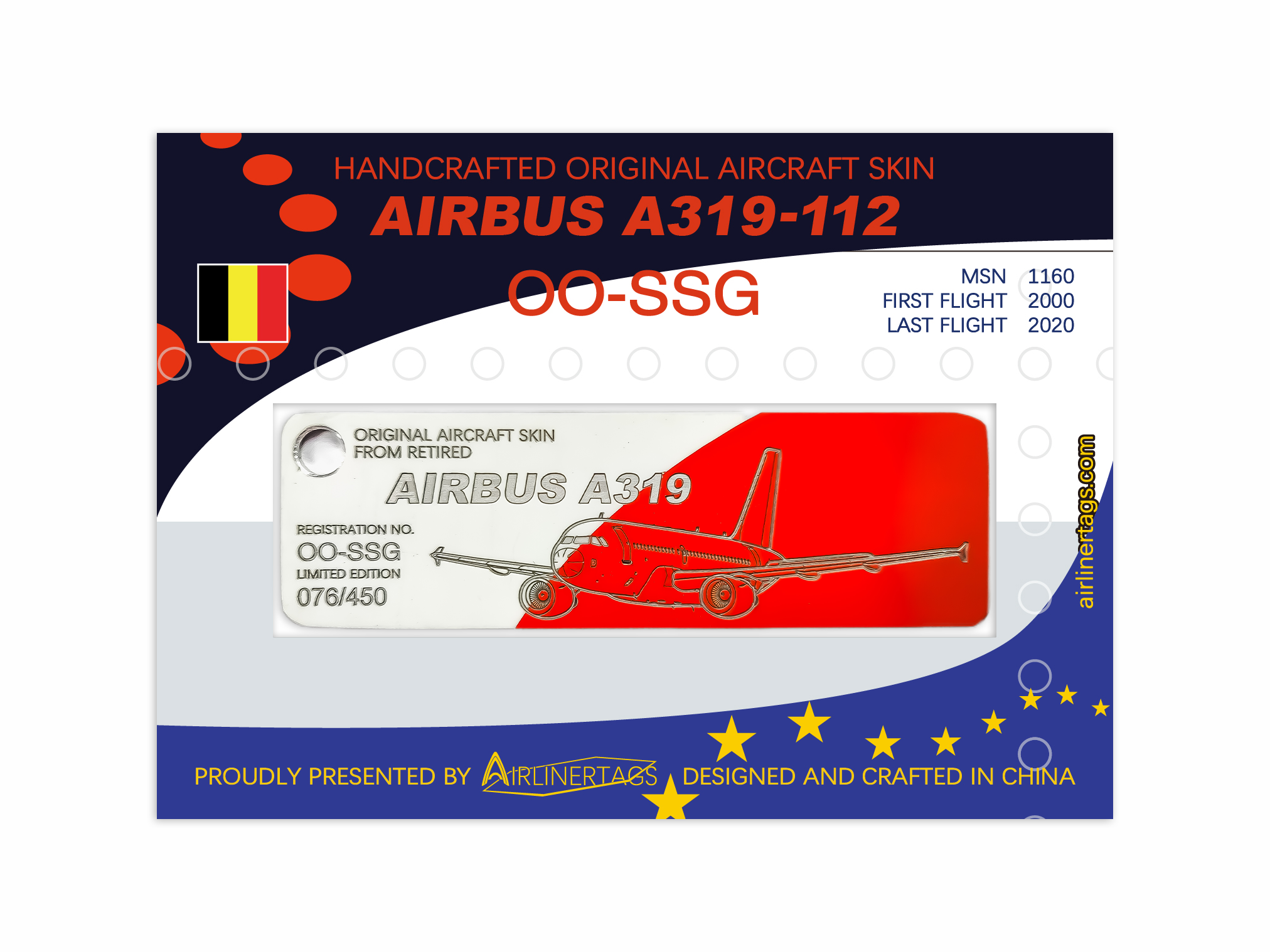 Airbus A319-112 ex-OO-SSG