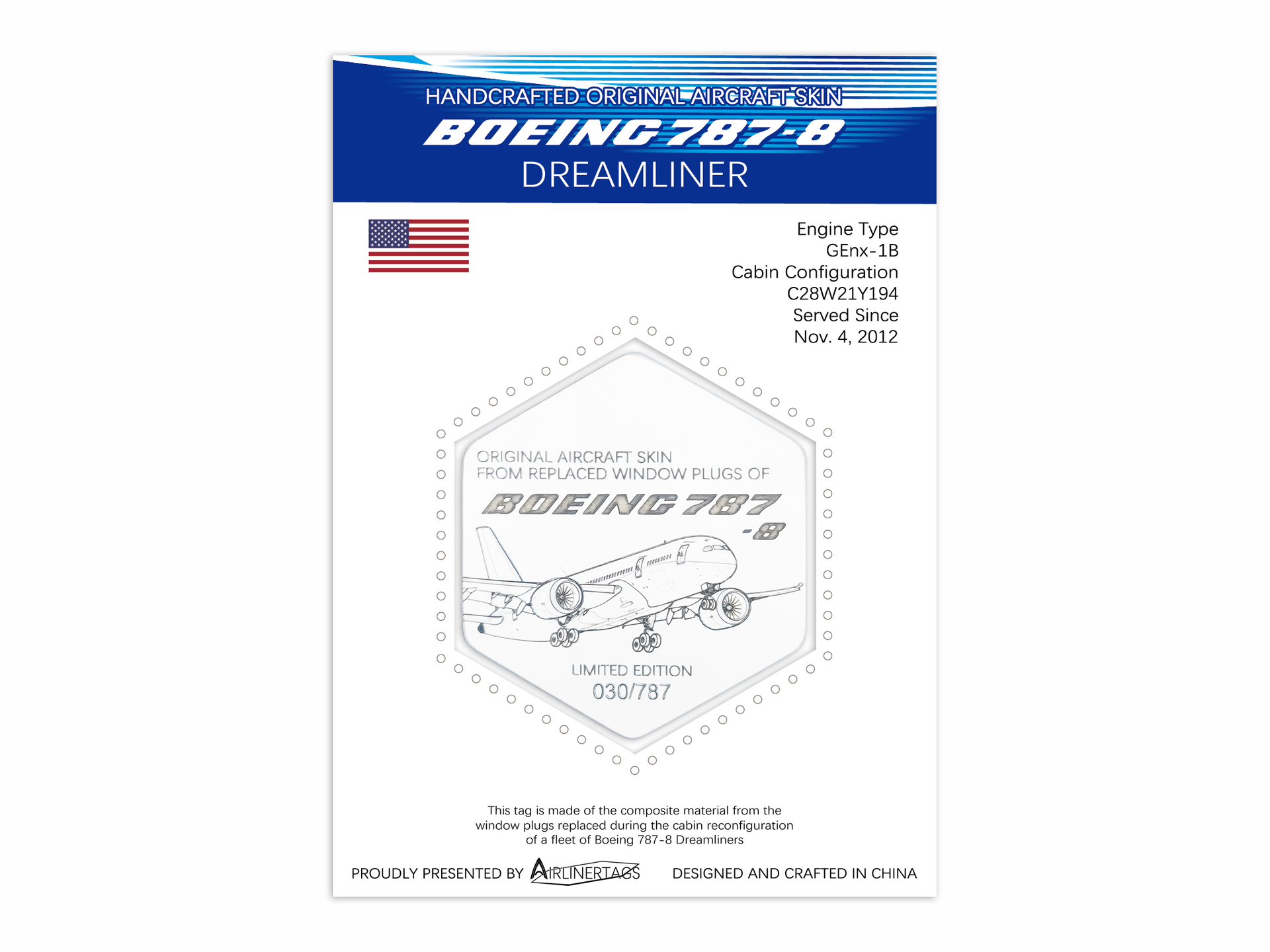 Boeing 787-8 Dreamliner --- Airlinertags
