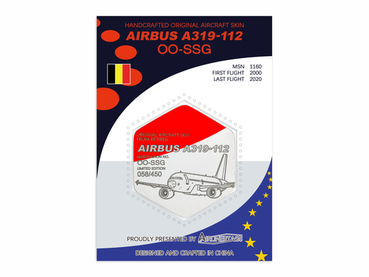 Airbus A319-112 ex-OO-SSG