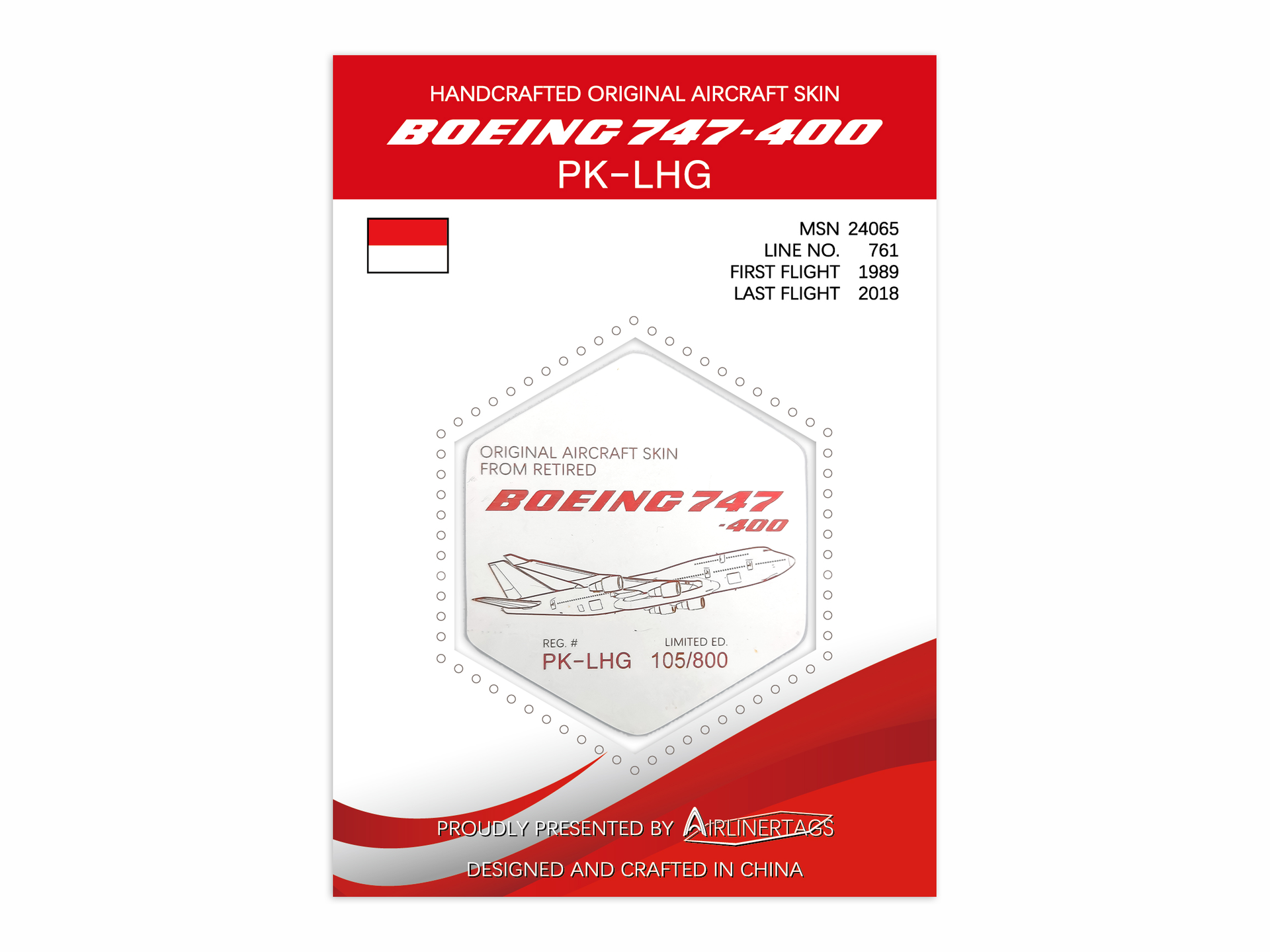 Boeing 747-400 ex-PK-LHG --- Airlinertags